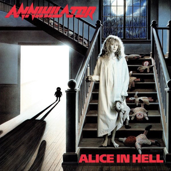 ThisDayInMETAL's tweet photo. April 17th 1989 #Annihilator released their debut album "Alice In Hell" #HumanInsecticide #WickedMystic #Ligeia #ThrashMetal
Did you know..
It was ranked number 9 in #Loudwireโs top 10 list of "Thrash Albums NOT Released by the Big 4".
The album has sold over a million copies. https://t.co/7Do0XFaVP6