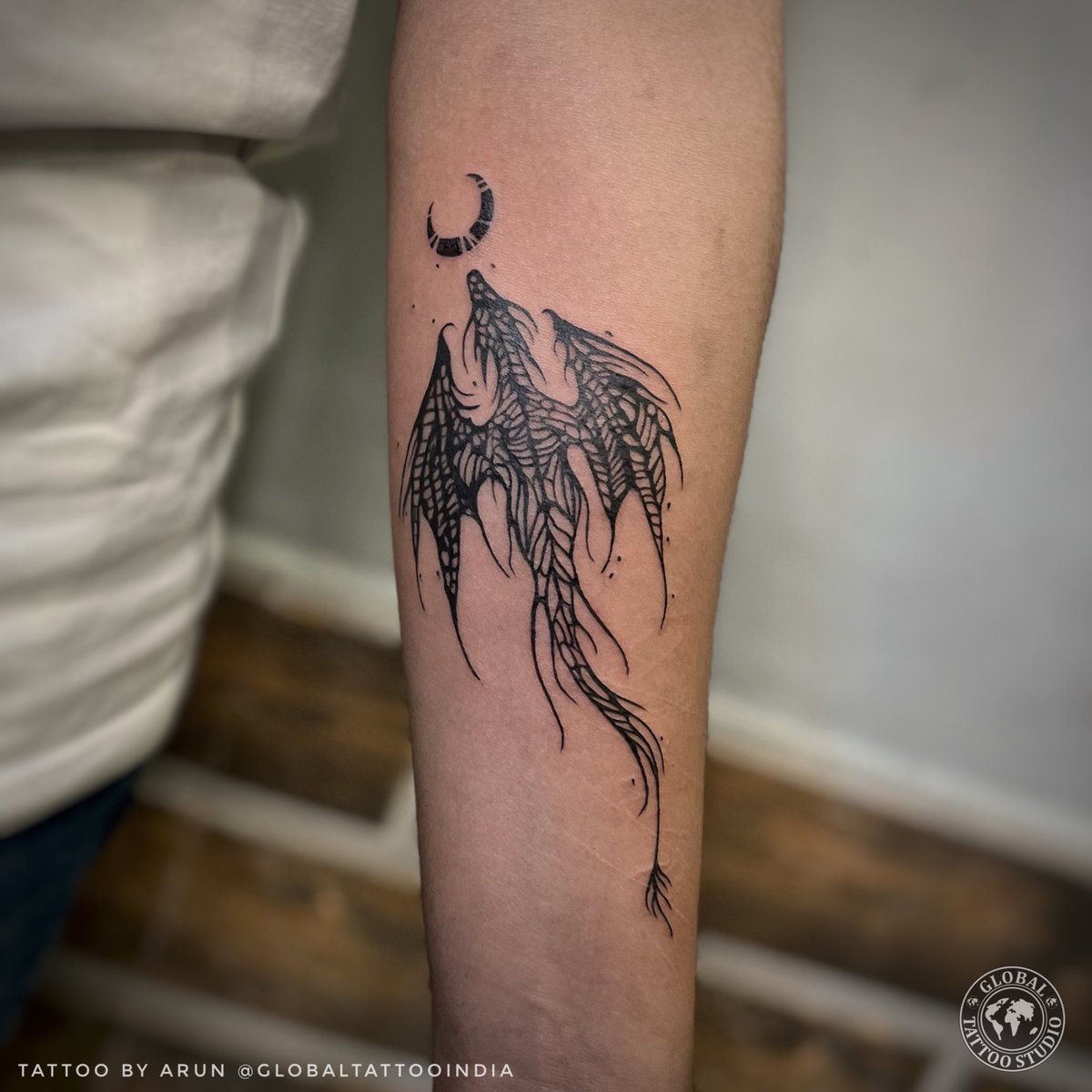 Global_Tattoo's tweet photo. Dragon Tattoo 
Artist : @addy_tattoos_ 
@globaltattooindia 
.

#dragontattoo #tattoo #dragon #tattoos #japanesetattoo #ink #art #tattooartist #inked #dragonart #tattooart #tattooed #tattoostudiointhane #tattooideas #dragonball #dragons #traditionaltattoo #tattoolife #blackwork https://t.co/X8NPjO4ckE