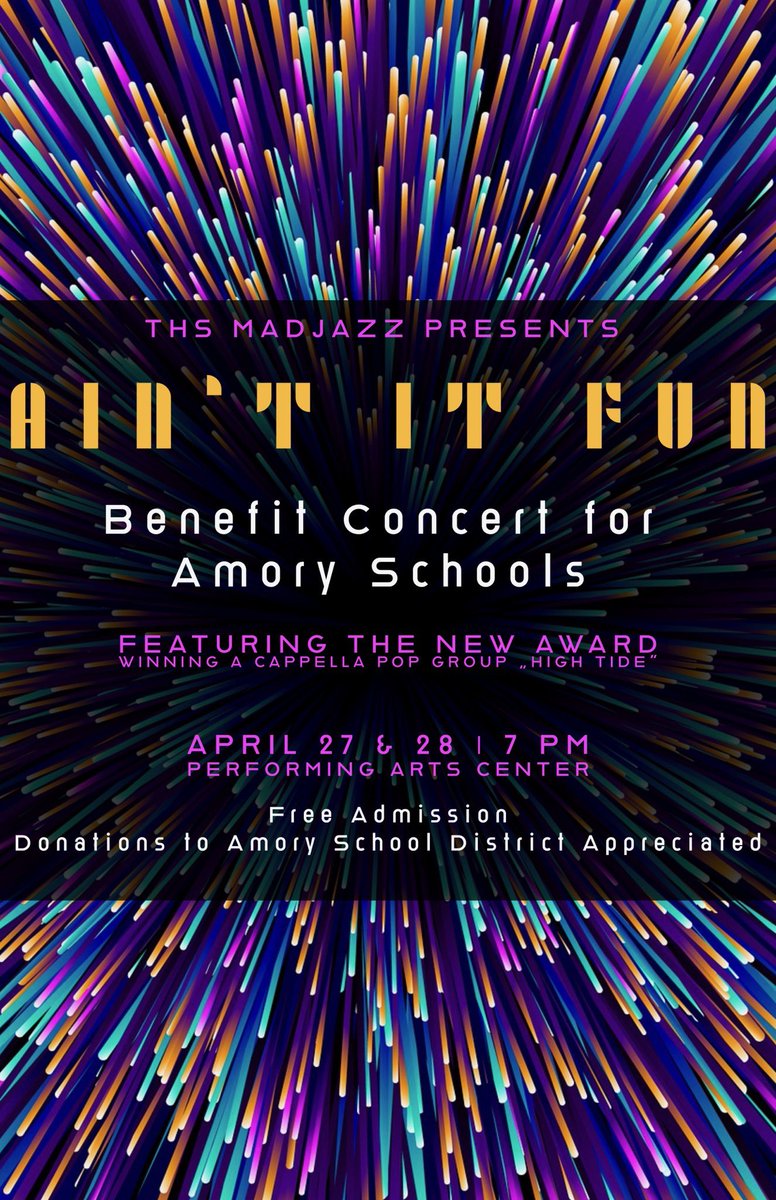 THSmadjazz's tweet photo. Mark your calendars! Don’t miss it! 💙💛 #TPSD https://t.co/ahAH5FRuEg