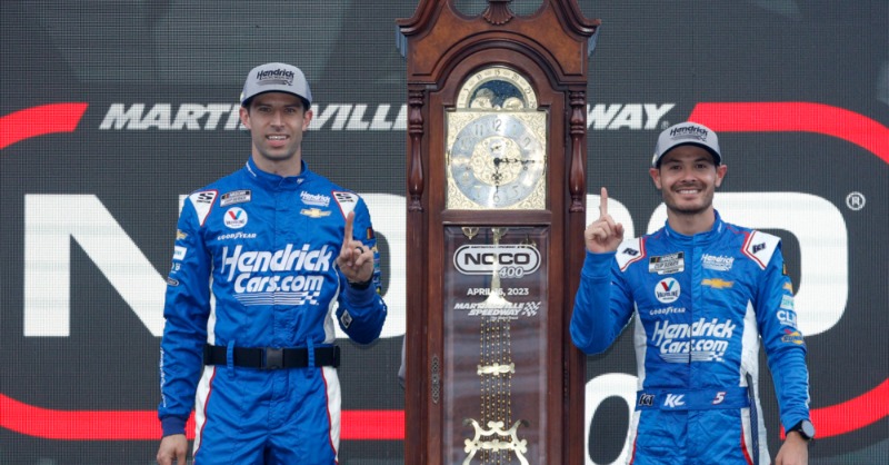 TeamHendrick's tweet photo. Sunday was for the @Hendrick5Team.