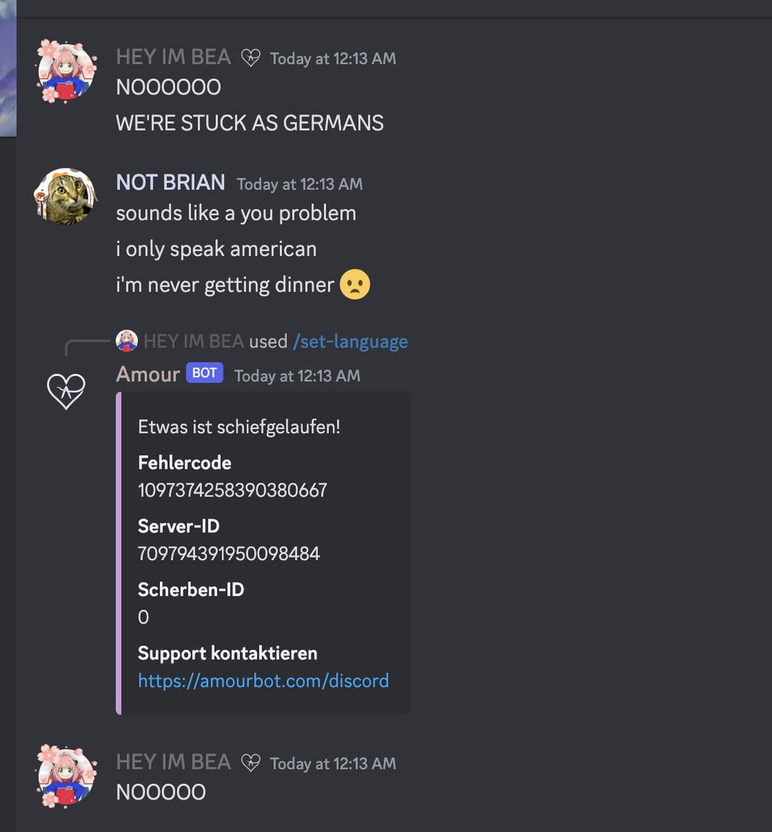 AmourDiscord's tweet photo. she broke me. https://t.co/U1cvmWsbec