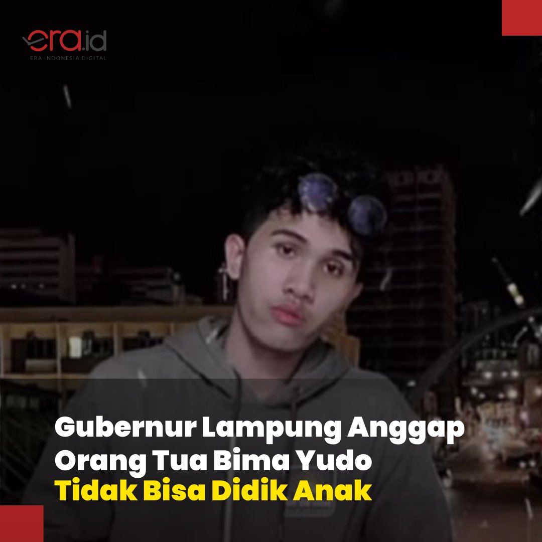 [NEWS EXPLAINED]

Kurang ajar! Ternyata, orang tua Bima Yudo pernah dipanggil ke rumah Wakil Bupati Lampung Timur untuk menerima telepon cacian dari Gubernur Lampung Arinal Djunaidi.

Arinal menyebut ayah Bima tidak bisa mendidik anak &amp; menyuruh Bima berhenti bicara lagi.