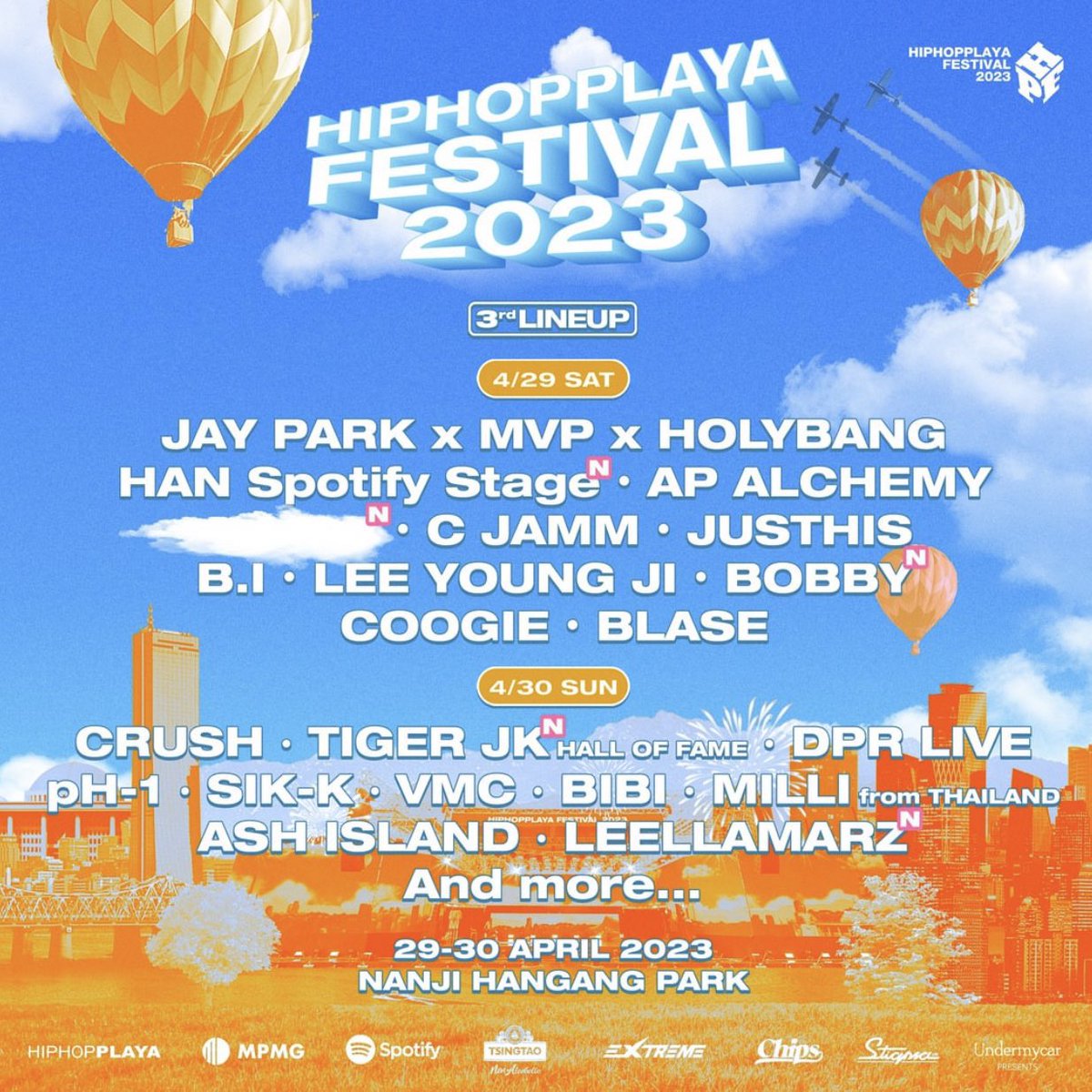 honeylemonnlilb's tweet photo. HIPHOPPLAYA FESTIVAL 2023 
B.I BOBBY JAYPARK แสดงวันเดียวกัน 
04/29 ส่วน 04/30 BIBI MILLI โอ้ยยยยปังมากกกกกกกกกมิลลิจะได้เจอเหล่าเคฮิปอีกละ แกปังไปมั้ยยยย @millimdk https://t.co/tfJIlSTNCA