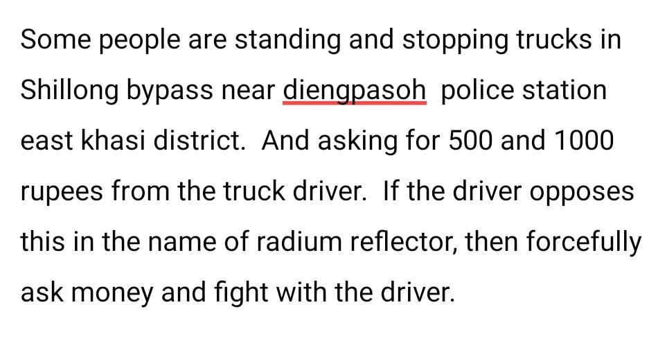 Shillongepeper's tweet photo. immediate action #shillong #police 
@EKH_Police
 
@lrbishnoiips 
 
@MeghalayaPolice  @SangmaConrad  @DC_EKH  @proshillong https://t.co/TnWlwuir6o