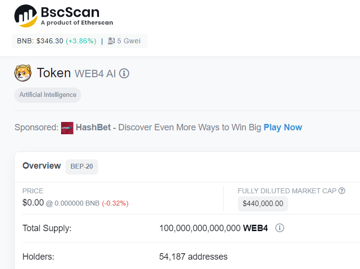 Web4 AI (@web4ai) on Twitter photo Congrats as #Web4AI is heading to 55K holders soon!
<a href="/cz_binance/">CZ ๐ถ BNB</a> <a href="/elonmusk/">Elon Musk</a> <a href="/VitalikButerin/">vitalik.eth</a> <a href="/justinsuntron/">H.E. Justin Sun ๐</a>
#Web4 #Web3 #nft #bsc #playtoearn #defi #gamefi #crypto #floki #shib #flokiceo #elonmuskceo #babydogecoin #dogecoin #doge Congrats as #Web4AI is heading to 55K holders soon!
<a href="/cz_binance/">CZ ๐ถ BNB</a> <a href="/elonmusk/">Elon Musk</a> <a href="/VitalikButerin/">vitalik.eth</a> <a href="/justinsuntron/">H.E. Justin Sun ๐</a>
#Web4 #Web3 #nft #bsc #playtoearn #defi #gamefi #crypto #floki #shib #flokiceo #elonmuskceo #babydogecoin #dogecoin #doge