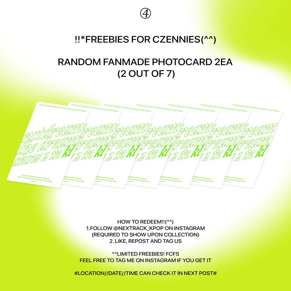 nextrack_kpop's tweet image. (The Dream Show 2 In KL Event)⁰⁵²⁰

★cheering product // freebies event★

(📍)Axiata Arena Bukit Jalil Kuala Lumpur
(🗓️)20th May 2023
(⏰)TBA

#tds2inkl #thedreamshow2_in_kl #thedreamshow2_in_kualalumpur #nctdream #mark #renjun #jeno #haechan #jaemin #chenle #jisung