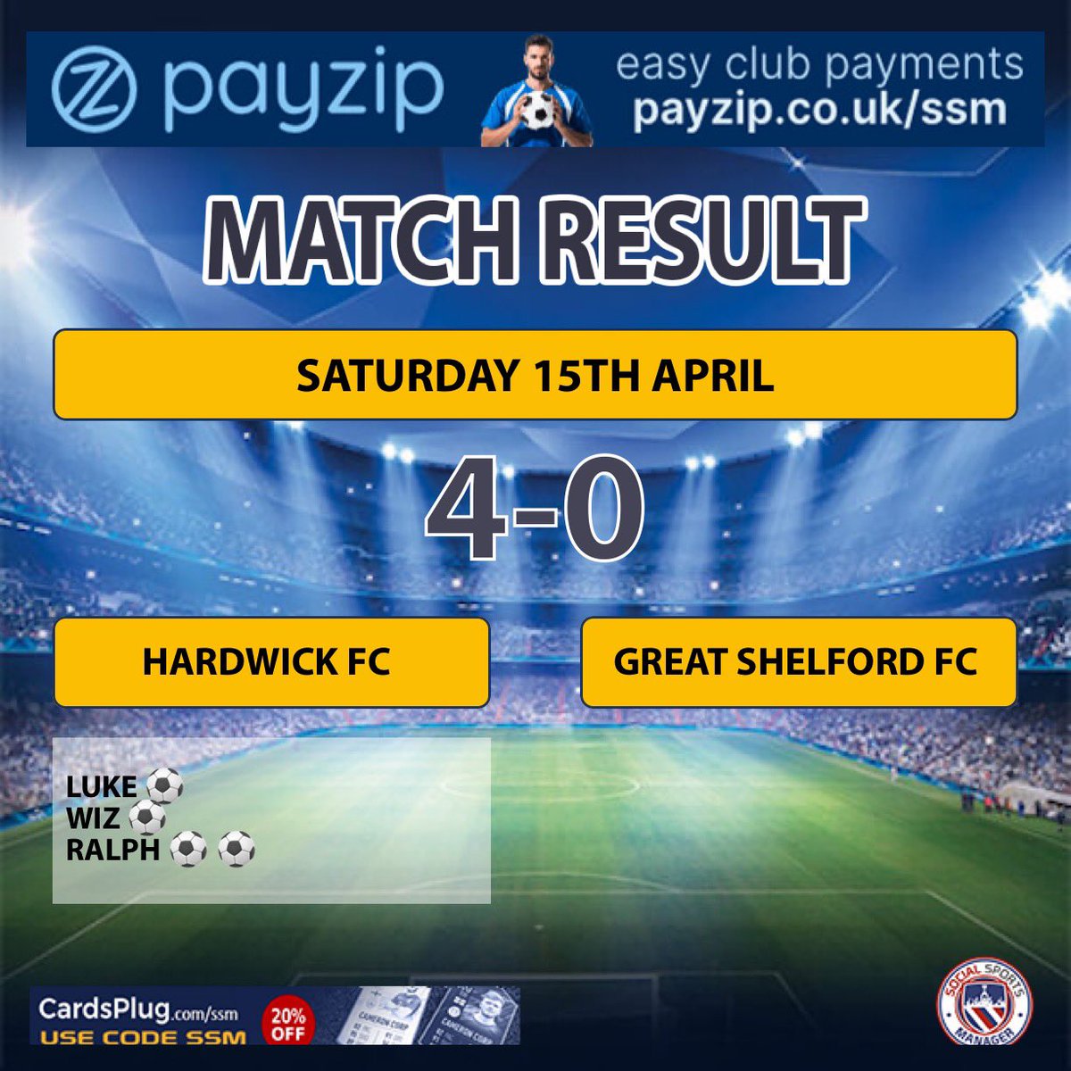 Hardwick FC tweet media