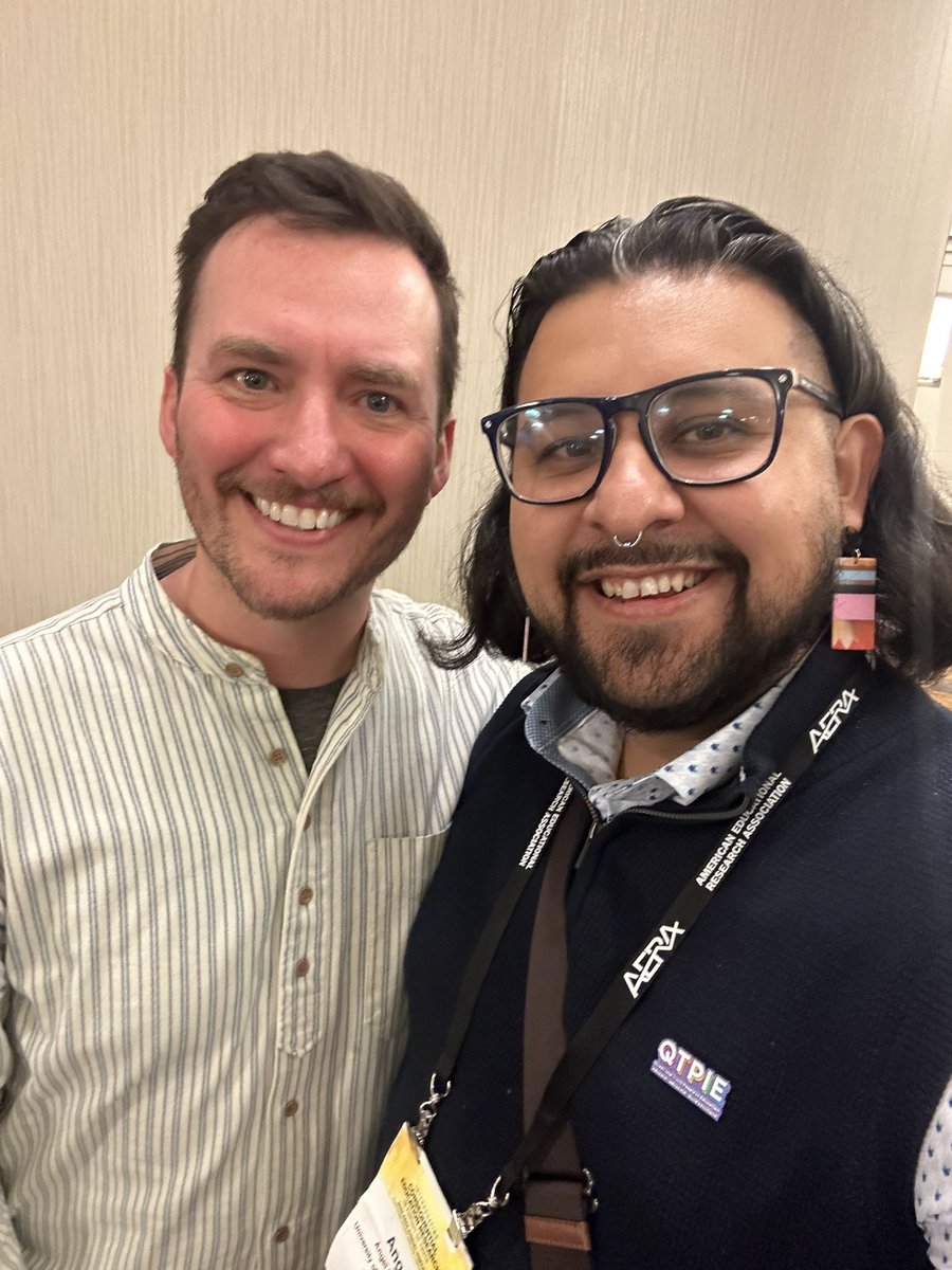 My💕! It was soooo great to seee you IRL and spend time with you @JasonCGarvey !🏳️‍🌈🏳️‍⚧️ thank you for everything 💕can’t wait for our future magic 🪄 #AERA23