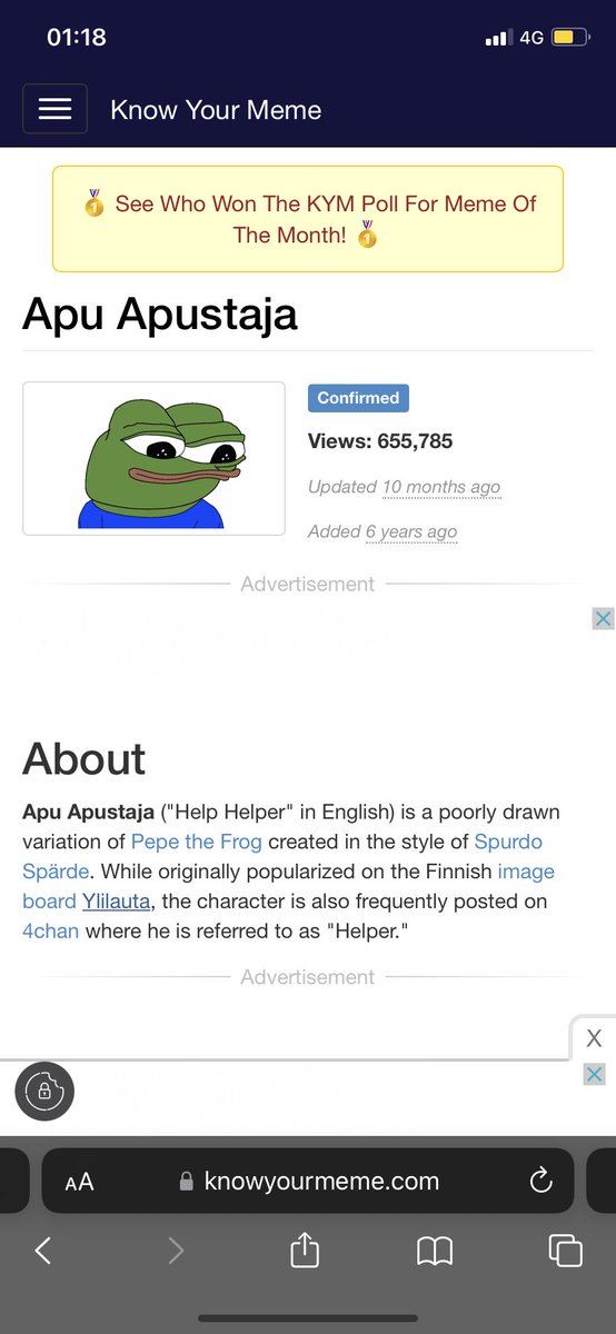noahknightnpc's tweet photo. @cryptoskullx Know your meme, 0 tax @ApuApustajaETH https://t.co/3Ej68UsuGM
