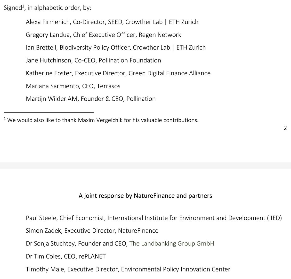 YungEnChee1's tweet photo. @LoneRangifer @EuanRitchie1 @ecogeog @megcevans @TheAusInstitute @MCarbonWatch @Wilderness_Aus @BobBrownFndn Some of the leadership is longstanding. And internationally well-connected & well-resourced (finance industry trying to manufacture #NatureAsAnAssetClass w ENGOs & profs in the academy☹️ assisting this effort) https://t.co/OGChGiV8lx