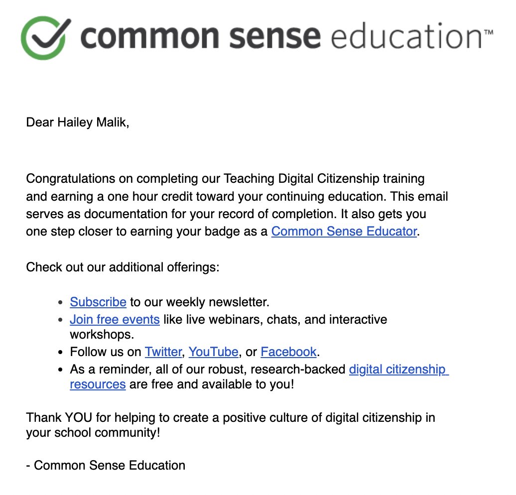 haileymalik26's tweet image. The learning never stops, even for pre-service teachers! Learning more about #DigCit in my EDCI 210 class! Thanks, #EdTechAtLATech!