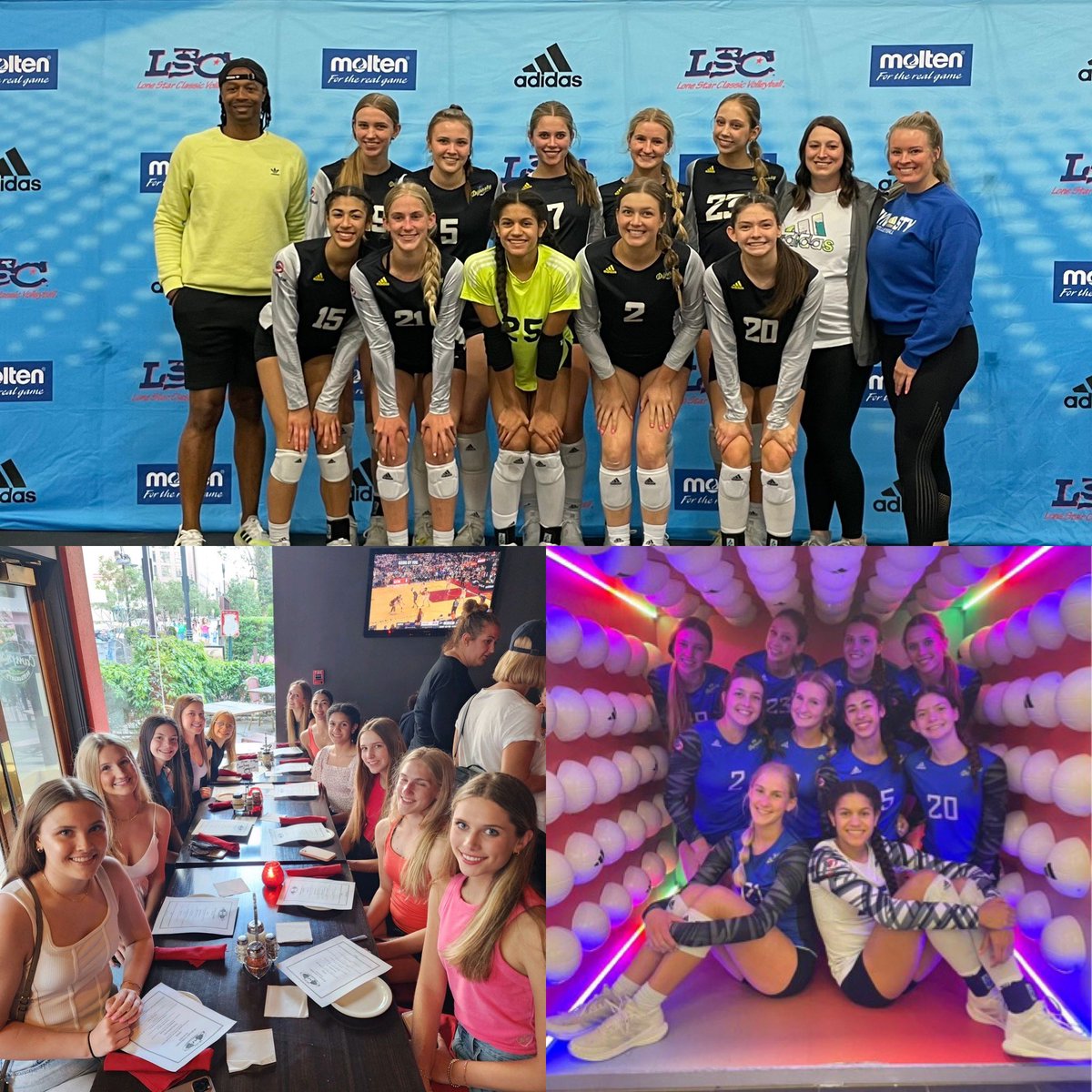 We traveled to Dallas for the @LoneStarClassic. We competed against some of the very best 15’s in the open division. We battled illness and injury, celebrated a birthday, and had a great team dinner. WE ALSO UPGRADED TO AN OPEN BID in the last qualifier of the season!! #LSC2023