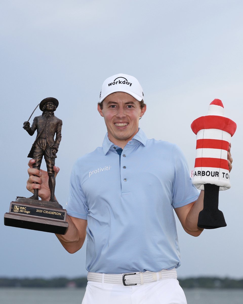 PGATOUR's tweet photo. Full circle for @MattFitz94 🏆 https://t.co/iRlbZJgFY4