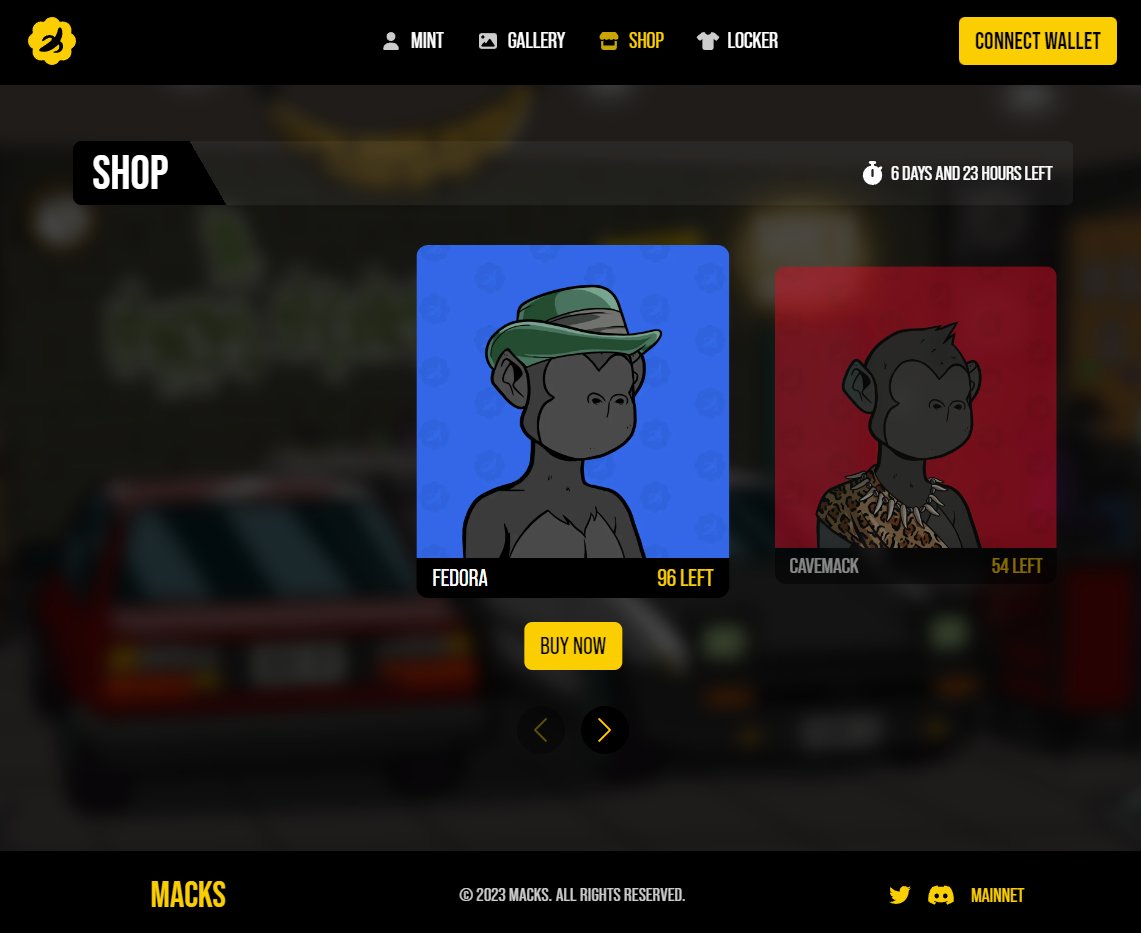 New rotation of items is now live in the Shop for the next 7 days. 🫡

app.macks.gg/shop