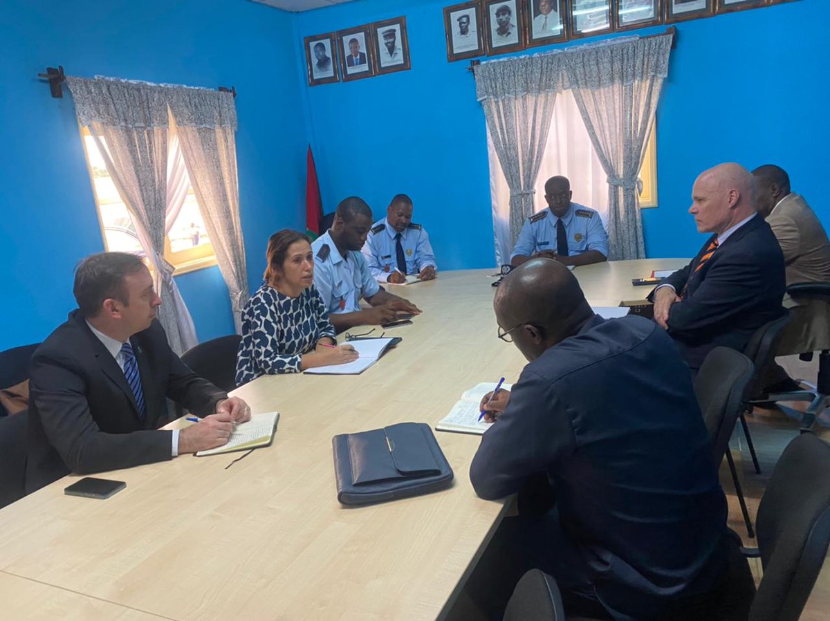 JeromeMellon's tweet photo. As part of the @UN #GlobalFocalPoint for the #RuleOfLaw, delighted to take part in the joint UN-@CEEAC_ECCAS strategic assessment mission on the #justice & #security sectors of #SaoTomeAndPrincipe, deployed at the invitation of the President and with the government's endorsement. https://t.co/ZVWmJuFAEy