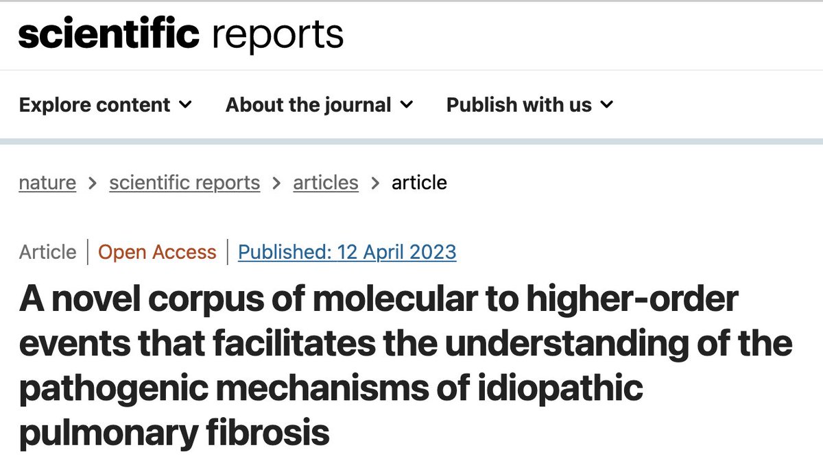 archer_eng's tweet photo. New article was posted on NEWS category.
""A novel corpus of molecular to higher-order events that facilitates the understanding of the pathogenic mechanisms of idiopathic pulmonary fibrosis" has been published."
https://t.co/90JSXFSJzq

#artificialintelligence #healthcare https://t.co/nKoNWrsfdQ