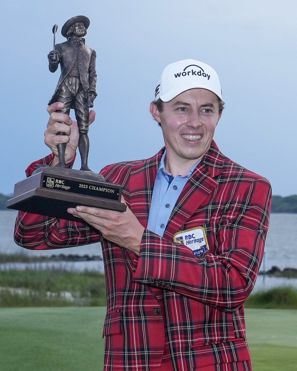 Golf Channel on Twitter "Matt Fitzpatrick hoists the RBC_Heritage