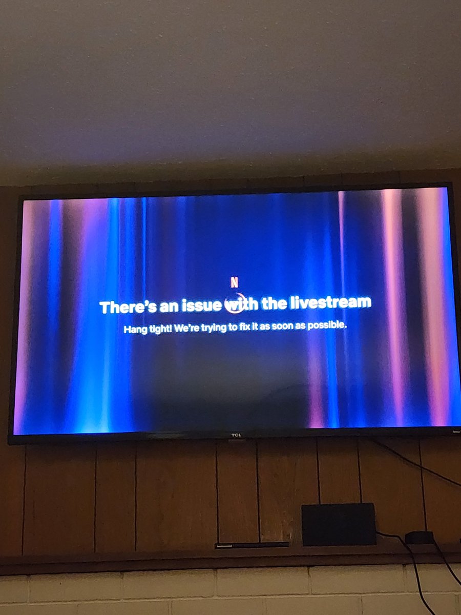 Thanks for letting us know Netflix!  Appreciate the updated message.  As if we didn't figure you were having issues ages ago.

#LoveIsBlindS4 #loveislandreunion #Netflix