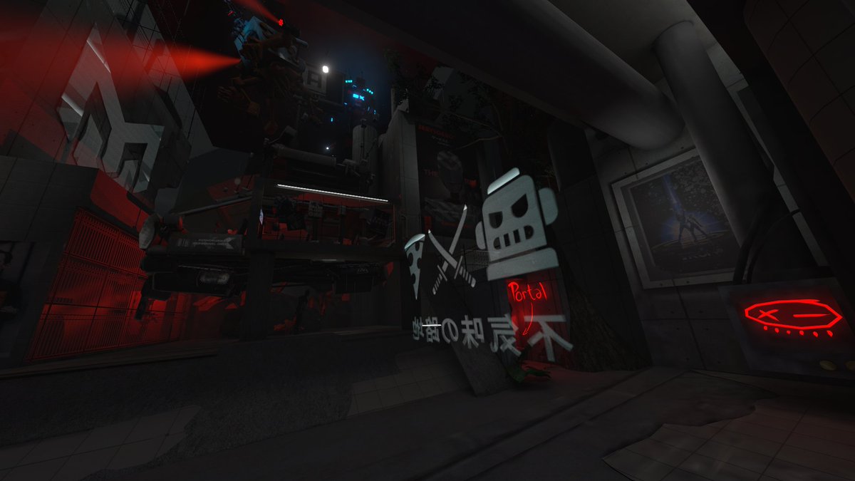 UNCANNY ALLEY 不気味の路地 by <a href="/AlleyUncanny/">| Uncanny Alley |</a>

This is the metaverse․ Ghost is missingǃ

PC / Quest
Capacity - 70
Size - 179.94 MB

World Launch Link👇
vrchat.com/home/launch?wo…

#ExploreVRChat #VRChat_world紹介 #VRChat #MetaQuest2