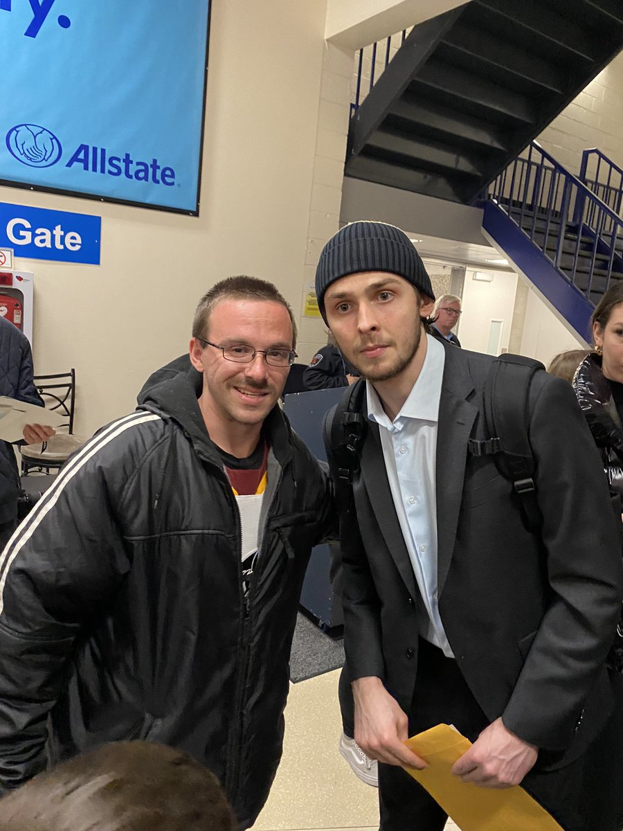 Rabies93's tweet photo. I’m gonna miss this guy! Thanks Kooch for everything! #Kooch #Kochetkov #PyotrKochetkov #Canes #CarolinaHurricanes #ChicagoWolves @Canes @Chicago_Wolves https://t.co/bRAuuqs2GG