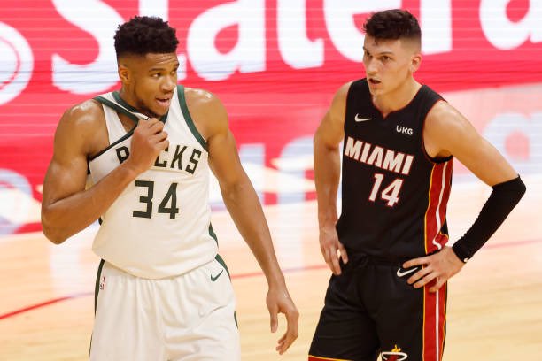 TheDunkCentral's tweet image. Reggie Miller said Tyler Herro is a bigger loss to the Miami Heat than Giannis Antetokounmpo is to the Milwaukee Bucks

(Via TNT)