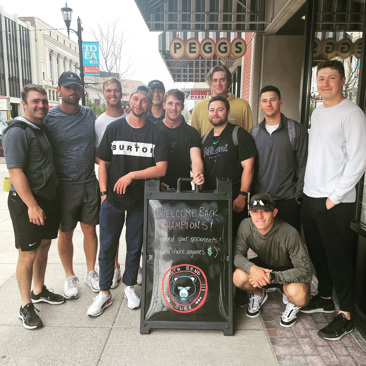 Wishing our friends from <a href="/beloitskycarp/">Beloit Sky Carp</a> well as they head home! We look forward to hosting you later in the season when you take on the @sbcubs