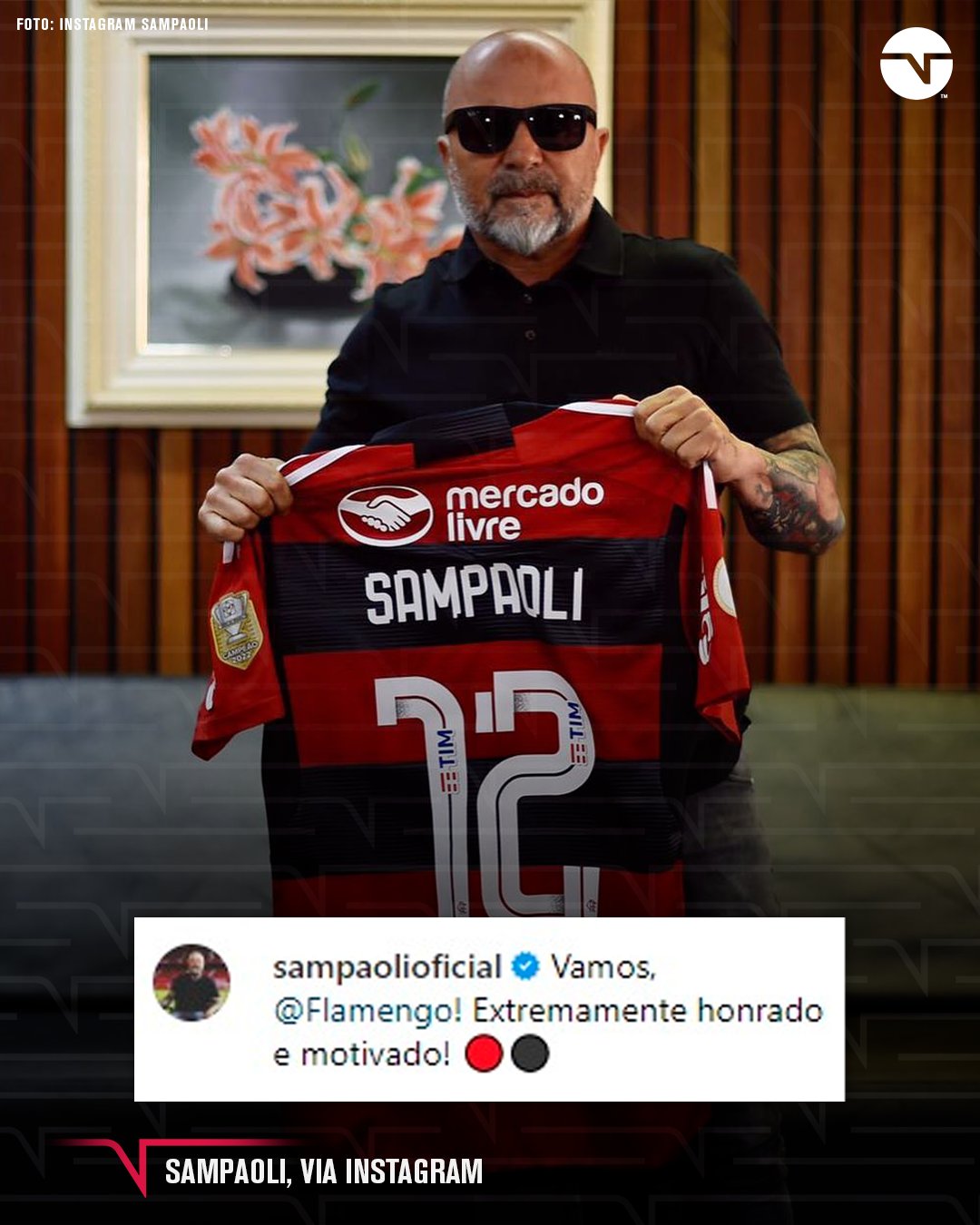 Análise: Flamengo reprime amor à bola pedido por Sampaoli, leva