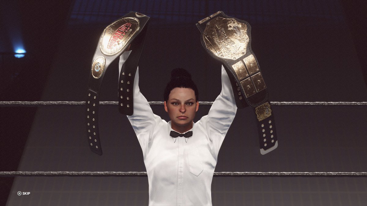 xRICANREAPERx's tweet photo. Please Like, Comment & Share
#RicanReaperGaming #RRG
1st ever Undisputed WWE Women's & WCW Women's Heavyweight Champion. Riley Reaper!
@WWE @WWEgames
#WWE2K23 #WWE #RileyReaper #CommunityCreation #XboxUpload #Xbox #NWO #WCW https://t.co/pEzXCsBa2J