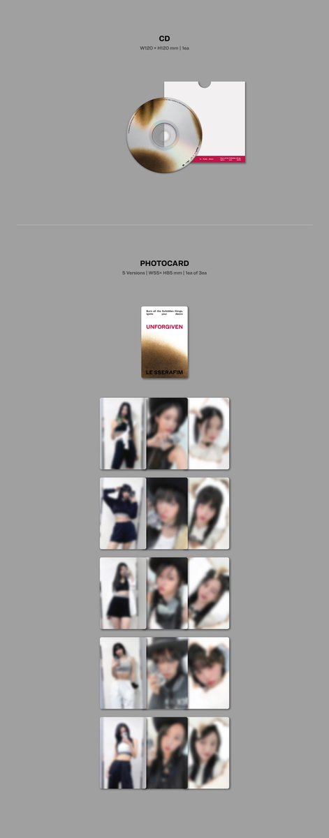 le_sserafim's tweet photo. [NOTICE]
LE SSERAFIM ‘UNFORGIVEN’ (COMPACT ver.) 예약 구매 안내 (+ENG/JPN/CHN) (+0417)

https://t.co/hcaKEsBTTl

#LE_SSERAFIM #르세라핌 https://t.co/5gCxlYOYwG