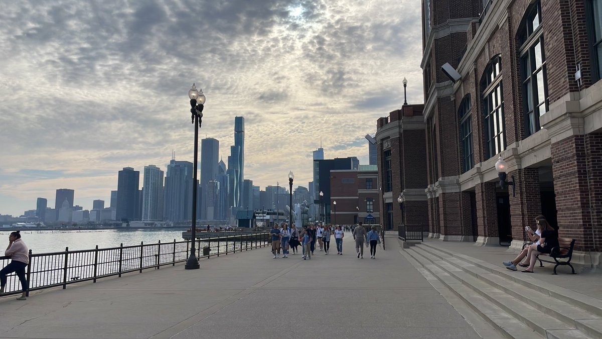 Goodbye, Chicago! It was a great conference. #AERA2023