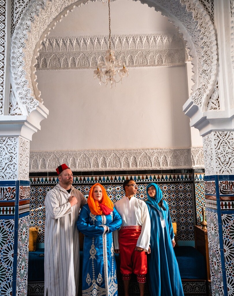 AdamDCohn's tweet image. Such a full day, I can only share one photo. We rode to Tetouan today and are staying in our first of what are bound to be numerous riads. A riad is a traditional home with multiple stories centered around an open-air courtyard. Riads were once the estat… instagr.am/p/CrHha7YI8xd/