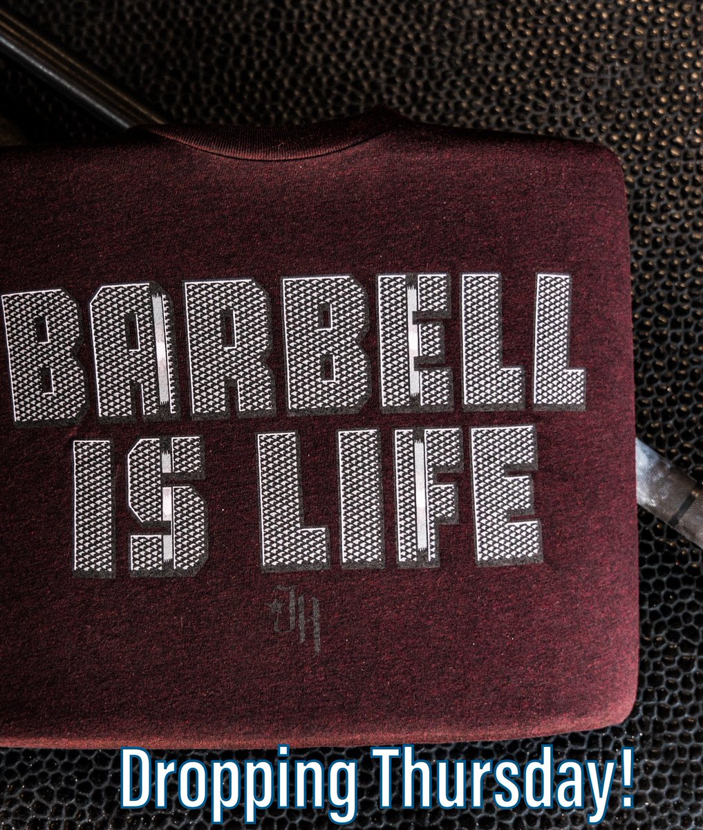 Jekyll_HYDE_App's tweet photo. New Barbell is Life tees and crops dropping Thursday. New belts might be in that drop as well! https://t.co/rXdvtxrD5n
.
.
#knurl #jekyllhyde #barbellislife https://t.co/9Nn3iYZtP8