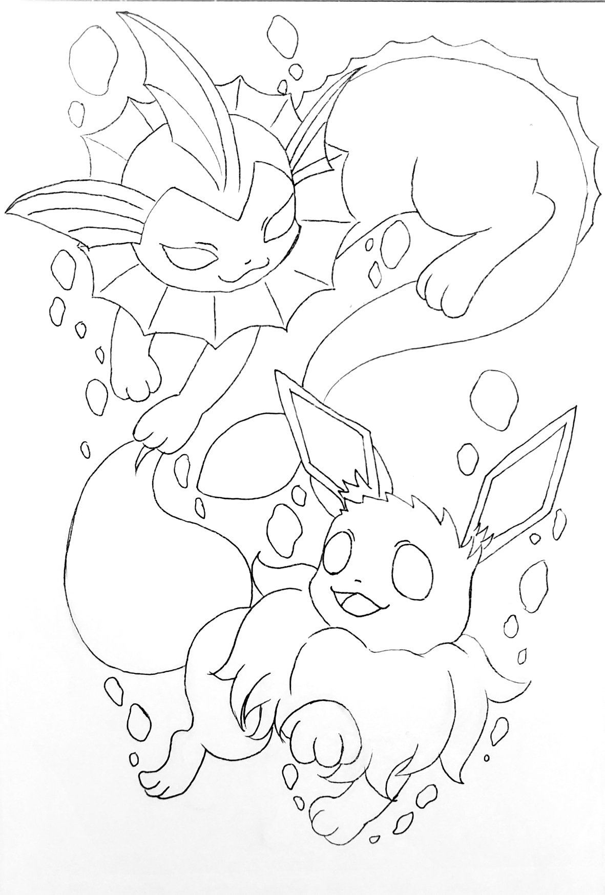 塗り絵ポケモン 塗り絵ポケモン
