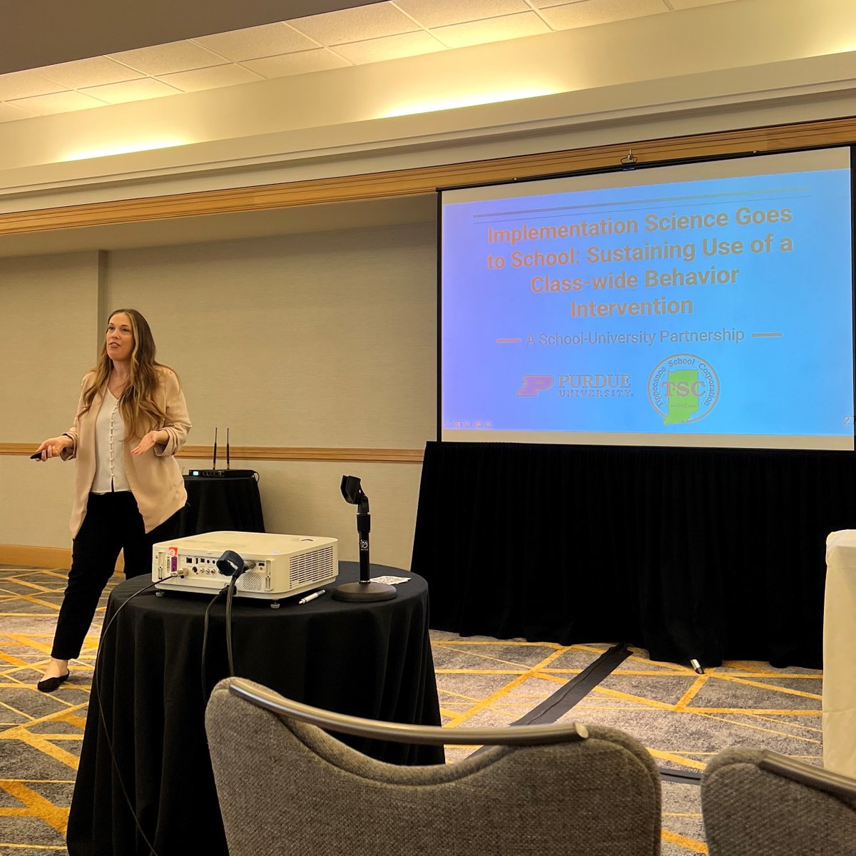 PurdueABIL's tweet image. Doc students @crich_12  &amp;amp; @AmandaBorosh  enjoyed presenting at the Association for Positive Behavior Support (ABPS) annual conference in Jacksonville, FL at the end of March! #APBS2023

@PurdueEDU @PurdueSPED @theAPBS