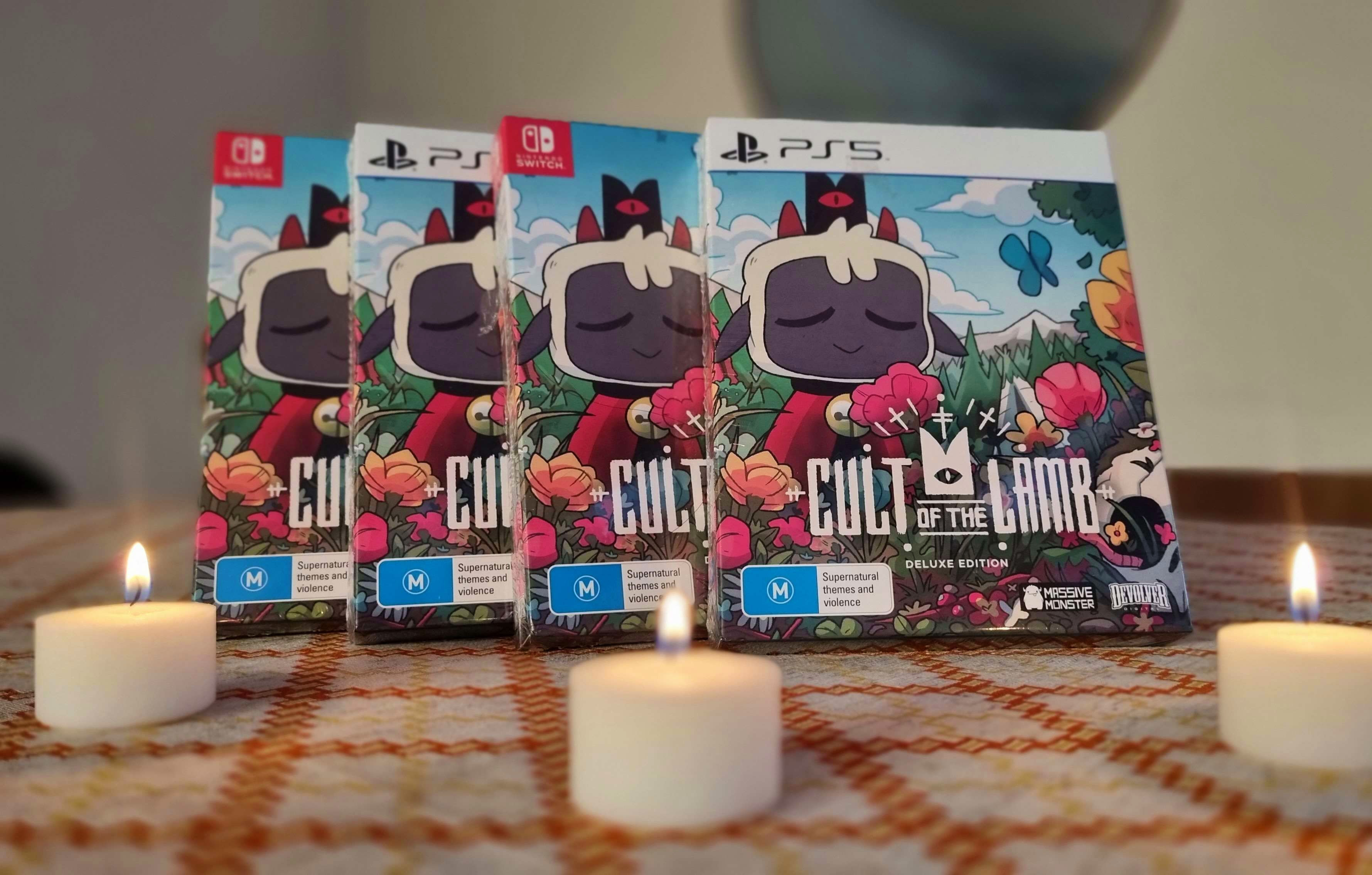 Cult Of The Lamb Deluxe Edition Devolver Digital Nintendo Switch