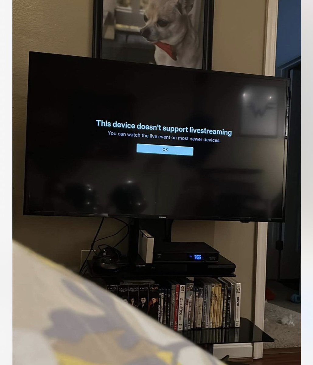 FeliciaFrazz's tweet photo. #LoveIsBlindLIVE #LOVEISBLINDreunion #loveisblind

Neither does yours @netflix 😂😭 https://t.co/zreS5cLPnk