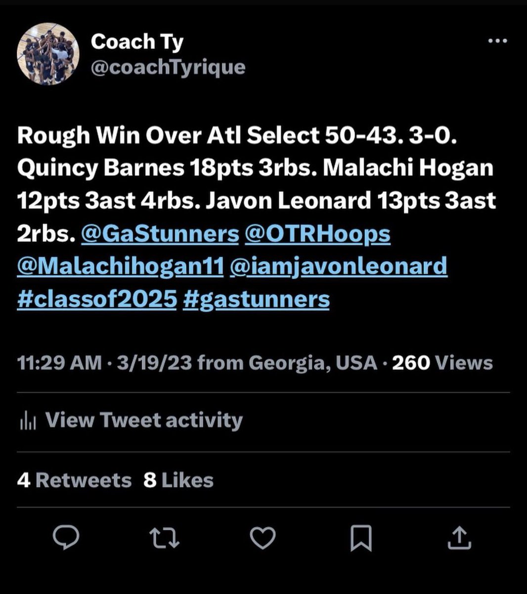 Produced at the first tournament of the aau season <a href="/OTRHoops/">On the Radar Hoops Events</a> <a href="/HillgroveMBB/">Hillgrove MBB</a>