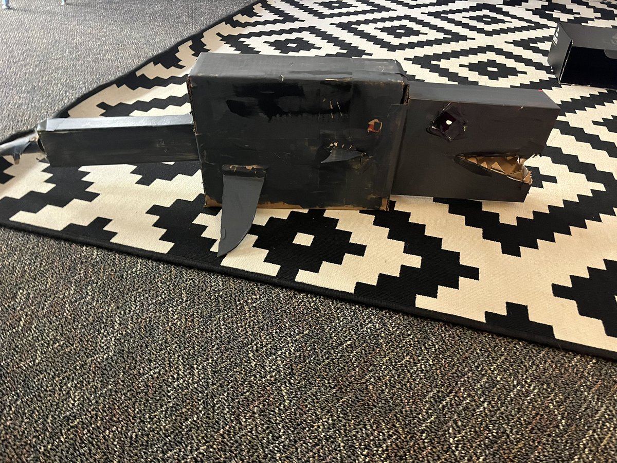 theabcsofmissv's tweet image. Just a couple of our 5HM 3D creations! It was fun to see students apply volume and surface area to their real life designs! #partnersingrowth