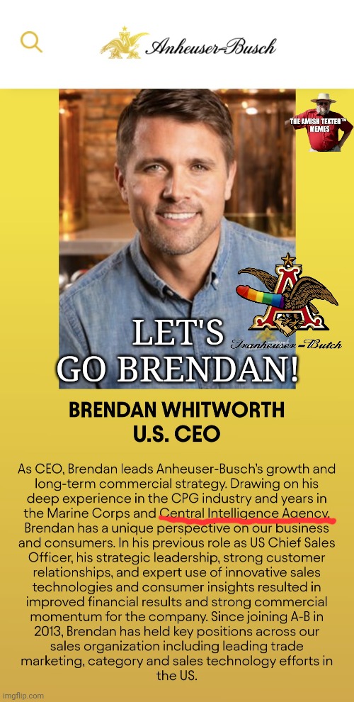 the_amish_txtr's tweet photo. I almost forgot to tweet this...
#LetsGoBrendan
Or how I learned to destroy an iconic American beer brand in one week
#BudLight
#BudLightBoycott
#BudLightWentWoke
#BudLightHatesWomen https://t.co/MqNcCBkuwX