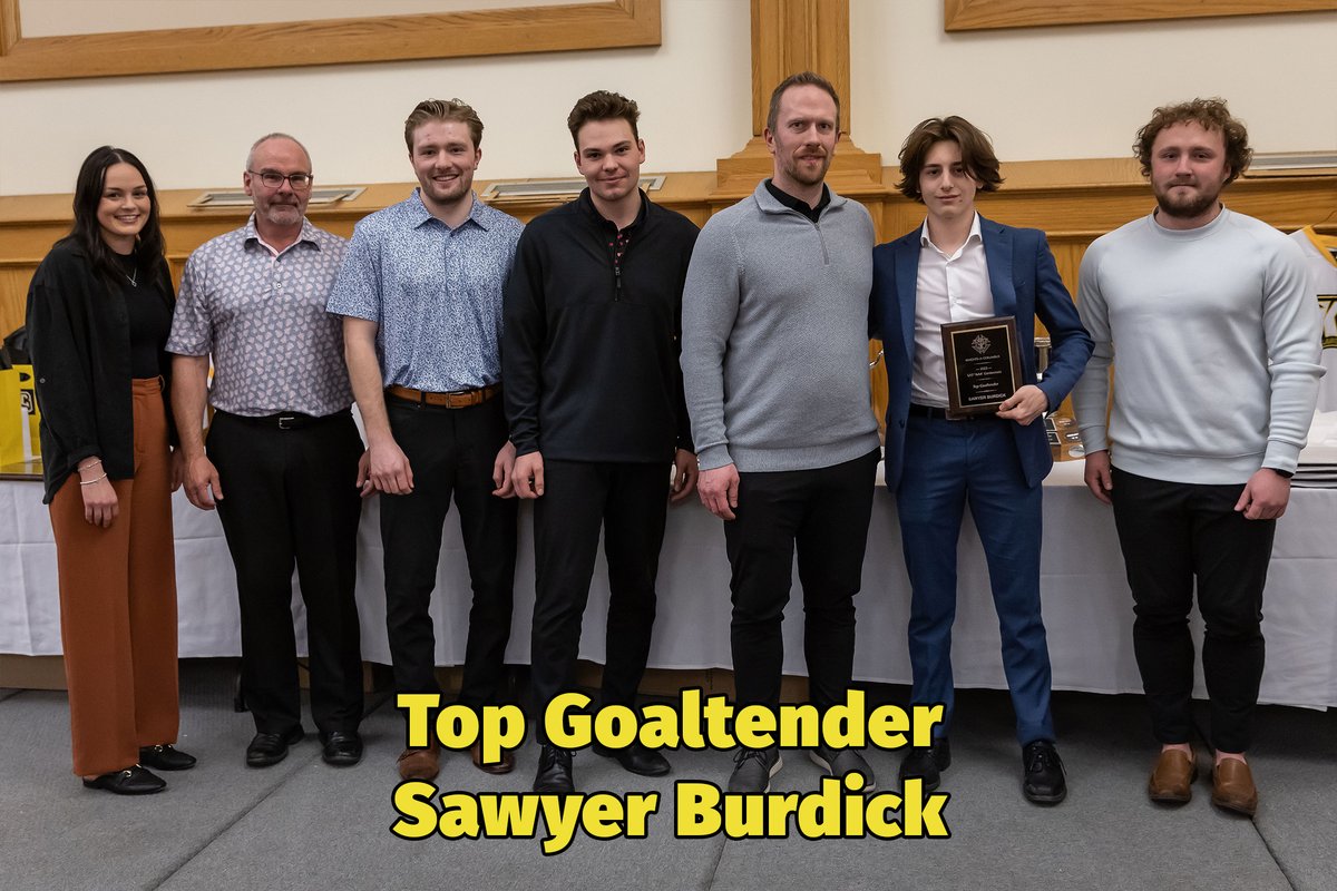 KofCHockey's tweet image. 🏆 KC Elite Program Awards🏆 Congratulations to the KC U17AAA Centennials Award winners:
Top Goaltender- Sawyer Burdick
Best Defenceman- Mason Renaud
Top Scorer- Elvis Ferreira
Most Sportsmanlike- Evan Nicholas
M.V.P. (Nestor Malinski Trophy) - Simon Mendiola