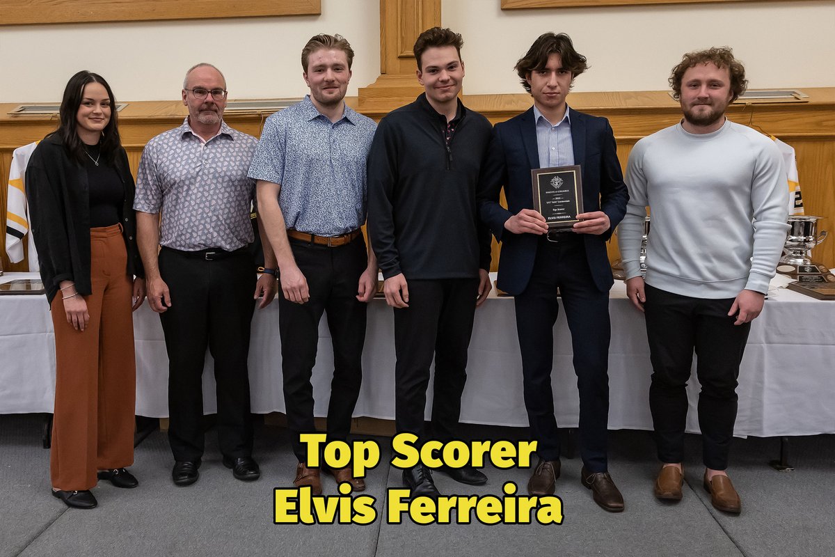 KofCHockey's tweet image. 🏆 KC Elite Program Awards🏆 Congratulations to the KC U17AAA Centennials Award winners:
Top Goaltender- Sawyer Burdick
Best Defenceman- Mason Renaud
Top Scorer- Elvis Ferreira
Most Sportsmanlike- Evan Nicholas
M.V.P. (Nestor Malinski Trophy) - Simon Mendiola