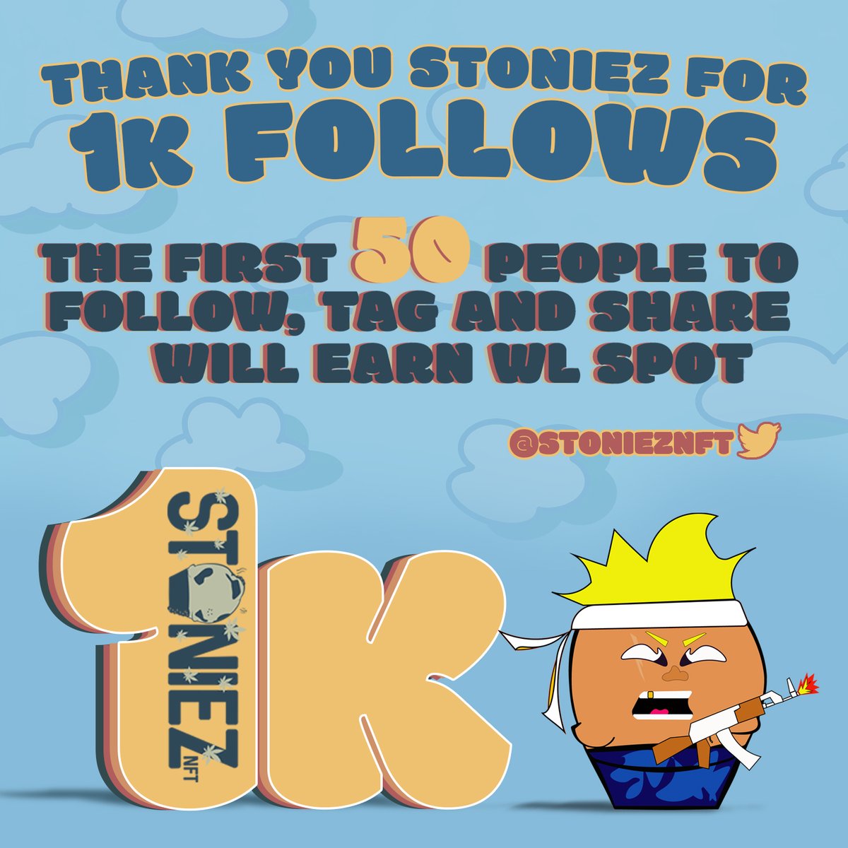 But wait there's more!💥🚀👏👀

Y'all got us feelin generous af because yall are so generous and supportive to us!
- Like
- Follow
- Retweet
- Join discord, get verified
We'll give the next 50 people to do this WL spots! Discord is where we will give you the Whitelist role so you