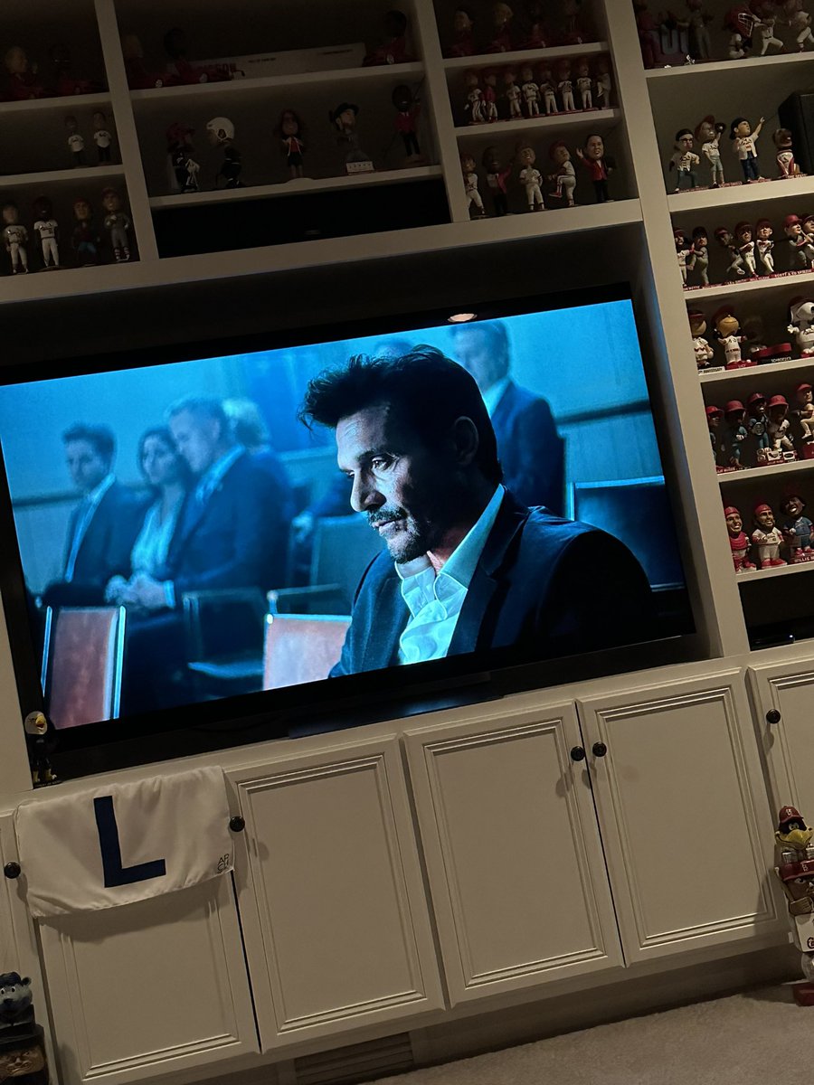 KaranEsch's tweet photo. Frank Grillo on a Sunday night. No complaints here. #LittleDixie https://t.co/UdK192aEu2