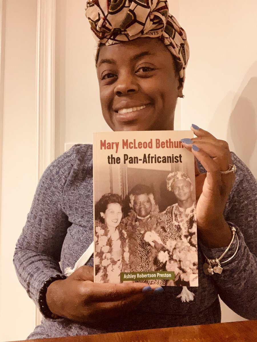 DrPreston1913's tweet image. There is nothing like the feeling of holding the ACTUAL book in your hand! #marymcleodbethune
