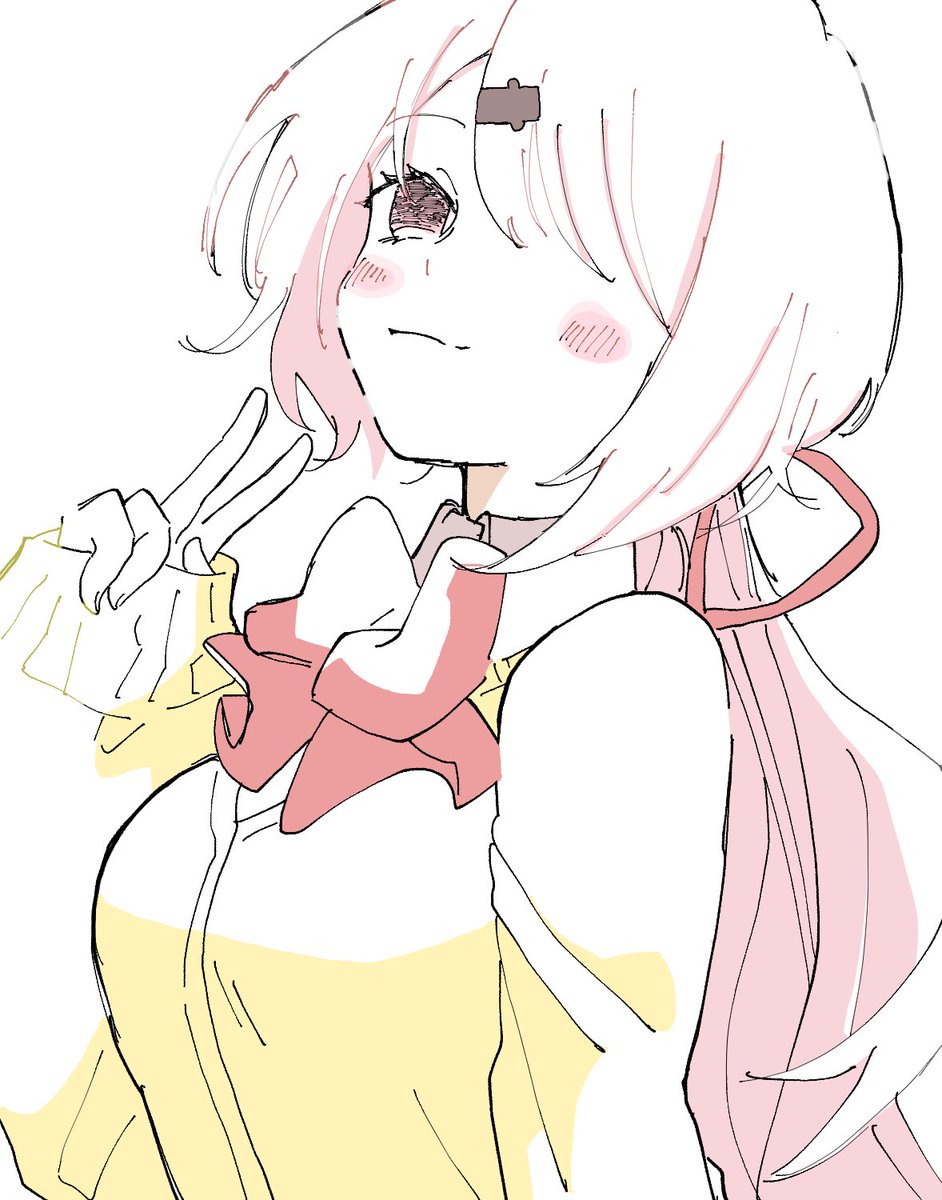 椎名唯華 「」|ﾓﾝｺﾞﾘﾆｬﾝのイラスト