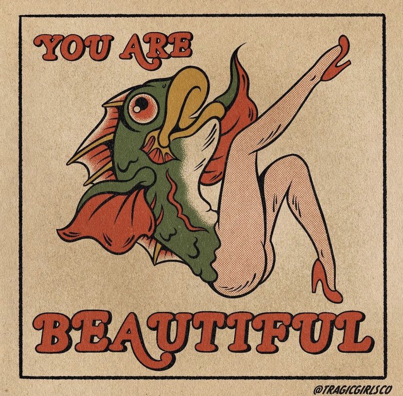 Tragicgirlsco's tweet photo. I only draw Reverse Mermaids ✨ https://t.co/Sjwc2yNI5n
