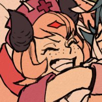 "Look at Val, gettin' all cozy with the ladies. Livin' up to her namesake eh? I'll drink to that!"