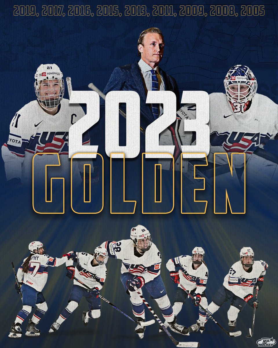 GOLDEN ONCE AGAIN 🥇

#WomensWorlds