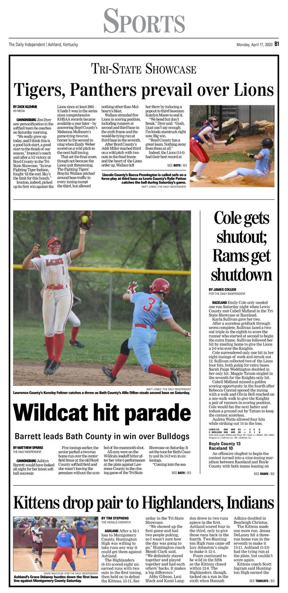 THE William (@thexwilliam) on Twitter photo Monday Sports Front! Local work from <a href="/SparksWillFly35/">Matthew Sparks</a>, <a href="/thatphotoguy82/">Matt Jones</a>, <a href="/CollierSZLive/">James Collier</a>, <a href="/zklemmeHD/">Zack Klemme</a> (who?), <a href="/sportsturtle11/">Tim Stephens</a>, and David Malcolm. INSIDE: <a href="/mwhham9292/">Michael Hamilton</a> and I'm in there too. Check it out in print or online tomorrow! Monday Sports Front! Local work from <a href="/SparksWillFly35/">Matthew Sparks</a>, <a href="/thatphotoguy82/">Matt Jones</a>, <a href="/CollierSZLive/">James Collier</a>, <a href="/zklemmeHD/">Zack Klemme</a> (who?), <a href="/sportsturtle11/">Tim Stephens</a>, and David Malcolm. INSIDE: <a href="/mwhham9292/">Michael Hamilton</a> and I'm in there too. Check it out in print or online tomorrow!