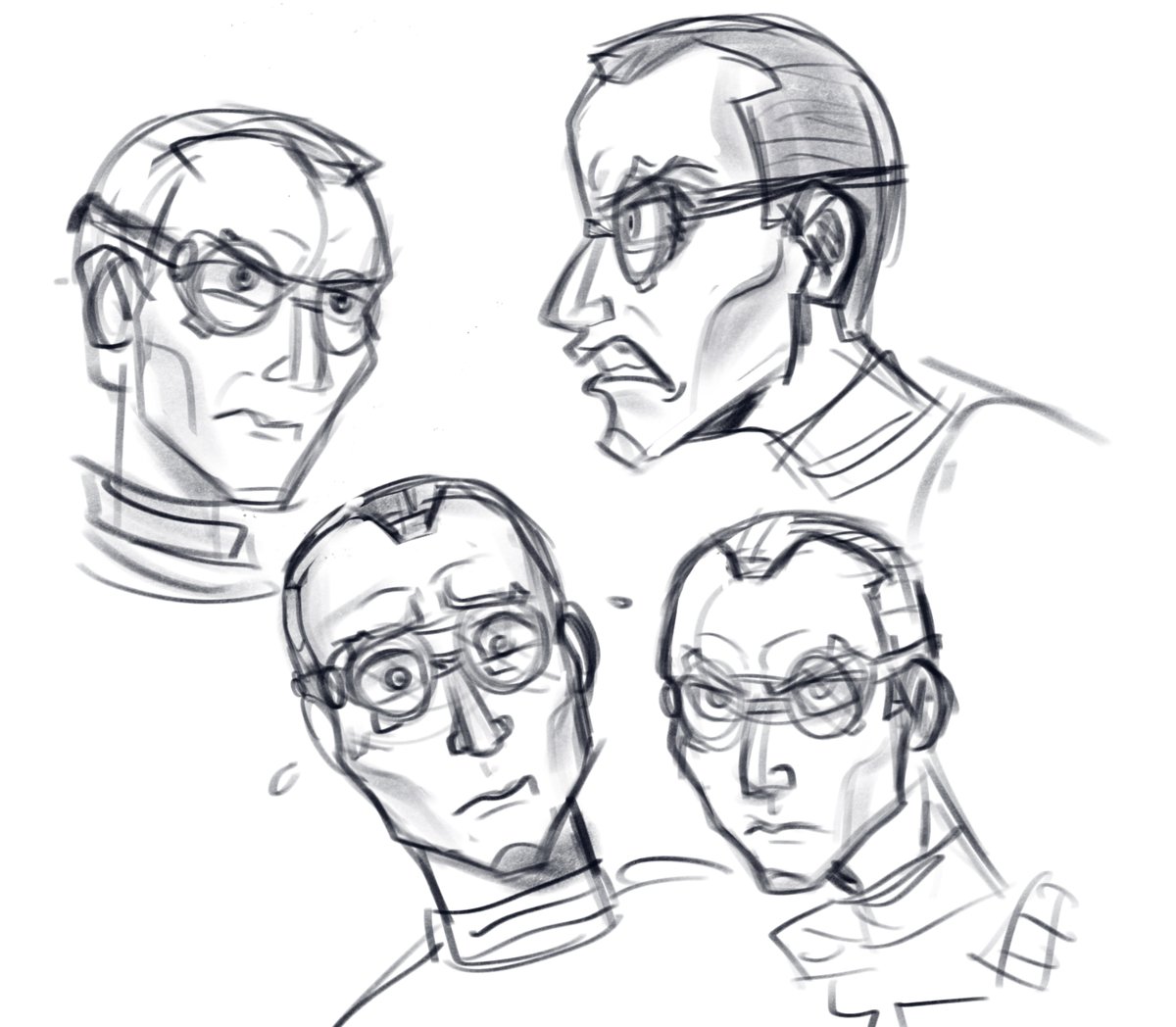 teadrawstuff's tweet photo. It's now canon that Tech puts excessive amounts of hair gel to slick his hair back teehee ft some messy Tech sketches 

//  #TheBadBatch https://t.co/HyCbXijoQR